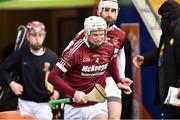 11 November 2018; Paddy Burke of Cushendall Ruairi Og running out for the AIB Ulster GAA Hurling Senior Club Hurling Final match between Ballycran and Cushendall Ruairi Og at Athletic Grounds in Armagh. Photo by Oliver McVeigh/Sportsfile