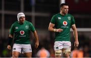 10 November 2018; Rory Best, left, and James Ryan of Ireland during the Guinness Series International match between Ireland and Argentina at the Aviva Stadium in Dublin. Photo by Ramsey Cardy/Sportsfile