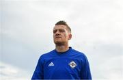 12 November 2018; Steven Davis arrives prior to a Northern Ireland Training Session at Gannon Park in Malahide, Dublin. Photo by David Fitzgerald/Sportsfile