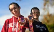 13 November 2018; Pictured are Andrew Quirke, left, and Raymond Costin from the Mayfield Foroige Youth Project in Cork who were awarded medals at the Ballincollig parkrun on Saturday for taking part in ‘Run for Fun’. ‘Run for Fun’ is a programme developed by Vhi in partnership with the Irish Youth Foundation to encourage young people living in disadvantaged communities in Ireland to embrace the benefits offered through running. To find out more about ‘Run for Fun’ log onto the Irish Youth Foundation website at www.iyf.ie.   Photo by Piaras Ó Mídheach/Sportsfile