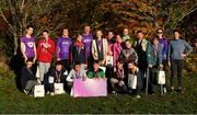 13 November 2018; Pictured are young people from Mayfield Foroige Youth Project in Cork who were awarded medals at the Ballincollig parkrun on Saturday for taking part in ‘Run for Fun’. ‘Run for Fun’ is a programme developed by Vhi in partnership with the Irish Youth Foundation to encourage young people living in disadvantaged communities in Ireland to embrace the benefits offered through running. To find out more about ‘Run for Fun’ log onto the Irish Youth Foundation website at www.iyf.ie.   Photo by Piaras Ó Mídheach/Sportsfile