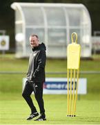 12 November 2018; Manager Michael O'Neill during a Northern Ireland Training Session at Gannon Park in Malahide, Dublin. Photo by David Fitzgerald/Sportsfile