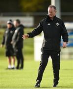 12 November 2018; Manager Michael O'Neill during a Northern Ireland Training Session at Gannon Park in Malahide, Dublin. Photo by David Fitzgerald/Sportsfile