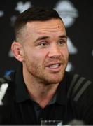 12 November 2018; Ryan Crotty during a New Zealand press conference at the Crowne Plaza in Blanchardstown, Dublin. Photo by Ramsey Cardy/Sportsfile