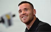 12 November 2018; Ryan Crotty during a New Zealand press conference at the Crowne Plaza in Blanchardstown, Dublin. Photo by Ramsey Cardy/Sportsfile
