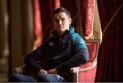 12 November 2018; Jonathan Sexton poses for a portrait after an Ireland Rugby Press Conference at Carton House in Maynooth, Co Kildare. Photo by Piaras Ó Mídheach/Sportsfile