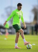 12 November 2018; John Egan during a Republic of Ireland training session at the FAI National Training Centre in Abbotstown, Dublin.  Photo by Stephen McCarthy/Sportsfile