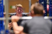 12 November 2018; Damian McKenzie during a New Zealand Rugby gym session at the Sport Ireland Institute in Abbotstown, Dublin. Photo by Ramsey Cardy/Sportsfile