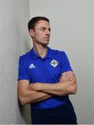 12 November 2018; Jonny Evans poses for a portrait following a Northern Ireland Press Conference at Portmarnock Hotel & Golf Links, Dublin. Photo by David Fitzgerald/Sportsfile