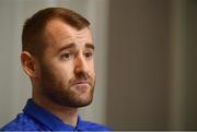 12 November 2018; Niall McGinn during a Northern Ireland Press Conference at Portmarnock Hotel & Golf Links, Dublin. Photo by David Fitzgerald/Sportsfile