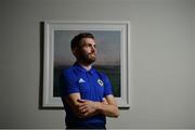 12 November 2018; Stuart Dallas poses for a portrait following a Northern Ireland Press Conference at Portmarnock Hotel & Golf Links, Dublin. Photo by David Fitzgerald/Sportsfile