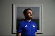 12 November 2018; Stuart Dallas poses for a portrait following a Northern Ireland Press Conference at Portmarnock Hotel & Golf Links, Dublin. Photo by David Fitzgerald/Sportsfile