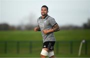 13 November 2018; Vaea Fifita during a New Zealand Rugby squad training session at Abbotstown in Dublin. Photo by David Fitzgerald/Sportsfile