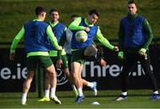 13 November 2018; Seamus Coleman during a Republic of Ireland training session at the FAI National Training Centre in Abbotstown, Dublin. Photo by Stephen McCarthy/Sportsfile