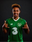 13 November 2018; Callum Robinson of Republic of Ireland poses for a portrait during a squad portrait session at their team hotel in Dublin. Photo by Stephen McCarthy/Sportsfile
