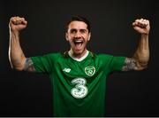13 November 2018; Robbie Brady of Republic of Ireland poses for a portrait during a squad portrait session at their team hotel in Dublin. Photo by Stephen McCarthy/Sportsfile