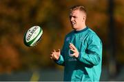 13 November 2018; Dan Leavy during Ireland rugby squad training at Carton House in Maynooth, Co. Kildare. Photo by Ramsey Cardy/Sportsfile