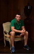 13 November 2018; Peter O'Mahony poses for a portrait following an Ireland rugby press conference at Carton House in Maynooth, Co. Kildare. Photo by Ramsey Cardy/Sportsfile