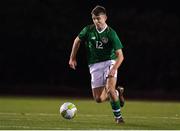 12 November 2018; Adam Wells of Republic of Ireland during the U16 Victory Shield match between Republic of Ireland and Northern Ireland at Mounthawk Park in Tralee, Kerry. Photo by Brendan Moran/Sportsfile