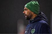 12 November 2018; Republic of Ireland head coach Paul Osam during the U16 Victory Shield match between Republic of Ireland and Northern Ireland at Mounthawk Park in Tralee, Kerry. Photo by Brendan Moran/Sportsfile