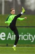 14 November 2018; Ronan Curtis during a Republic of Ireland training session at the FAI National Training Centre in Abbotstown, Dublin. Photo by Stephen McCarthy/Sportsfile