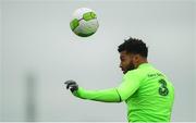 14 November 2018; Cyrus Christie during a Republic of Ireland training session at the FAI National Training Centre in Abbotstown, Dublin. Photo by Stephen McCarthy/Sportsfile