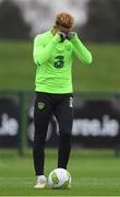 14 November 2018; Callum Robinson during a Republic of Ireland training session at the FAI National Training Centre in Abbotstown, Dublin. Photo by Stephen McCarthy/Sportsfile