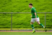 14 November 2018; Louis Barry of Republic of Ireland celebrates after scoring his side's first goal during the U16 Victory Shield match between Republic of Ireland and Wales at Mounthawk Park in Tralee, Kerry. Photo by Brendan Moran/Sportsfile