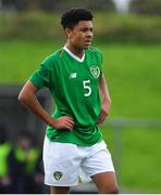 14 November 2018; CJ Egan-Reilly of Republic of Ireland during the U16 Victory Shield match between Republic of Ireland and Wales at Mounthawk Park in Tralee, Kerry. Photo by Brendan Moran/Sportsfile