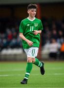 14 November 2018; Andrew Moran of Republic of Ireland during the U16 Victory Shield match between Republic of Ireland and Wales at Mounthawk Park in Tralee, Kerry. Photo by Brendan Moran/Sportsfile