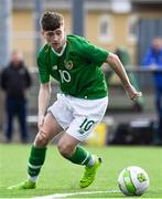 14 November 2018; Louis Barry of Republic of Ireland during the U16 Victory Shield match between Republic of Ireland and Wales at Mounthawk Park in Tralee, Kerry. Photo by Brendan Moran/Sportsfile