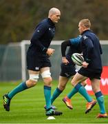 15 November 2018; Devin Toner during Ireland Rugby squad training at Carton House in Maynooth, Co. Kildare. Photo by Harry Murphy/Sportsfile