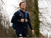 15 November 2018; Kieran Marmion arrives at Ireland Rugby squad training at Carton House in Maynooth, Co. Kildare. Photo by Harry Murphy/Sportsfile