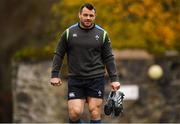 15 November 2018; Cian Healy arrives at Ireland Rugby squad training at Carton House in Maynooth, Co. Kildare. Photo by Harry Murphy/Sportsfile