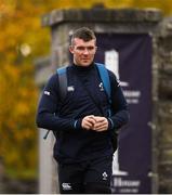 15 November 2018; Peter O'Mahony arrives at Ireland Rugby squad training at Carton House in Maynooth, Co. Kildare. Photo by Harry Murphy/Sportsfile