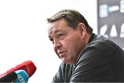 15 November 2018; Head coach Steve Hansen during a New Zealand Rugby press conference at the Crowne Plaza in Dublin. Photo by Matt Browne/Sportsfile