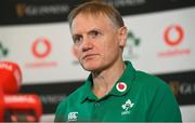 15 November 2018; Head coach Joe Schmidt during an Ireland Rugby press conference at Carton House in Maynooth, Co. Kildare. Photo by Ramsey Cardy/Sportsfile