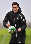 15 November 2018; Anton Lienert-Brown during a New Zealand Rugby squad training session at Abbotstown in Dublin. Photo by Matt Browne/Sportsfile