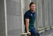 15 November 2018; Kieran Marmion poses for a portrait following an Ireland Rugby press conference at Carton House in Maynooth, Co. Kildare. Photo by Ramsey Cardy/Sportsfile
