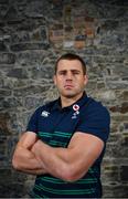 15 November 2018; CJ Stander poses for a portrait following an Ireland Rugby press conference at Carton House in Maynooth, Co. Kildare. Photo by Ramsey Cardy/Sportsfile