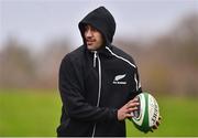 15 November 2018; Rieko Ioane during a New Zealand Rugby squad training session at Abbotstown in Dublin. Photo by Matt Browne/Sportsfile