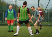 15 November 2018; Players in action during the Walking football festival at Irishtown Stadium in Ringsend, Dublin. Photo by Eóin Noonan/Sportsfile