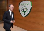 15 November 2018; Republic of Ireland manager Martin O'Neill arrives prior to the International Friendly match between Republic of Ireland and Northern Ireland at the Aviva Stadium in Dublin. Photo by Stephen McCarthy/Sportsfile
