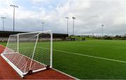 16 November 2018; A general view of the pitch prior to the U16 Victory Shield match between Republic of Ireland and Scotland at Mounthawk Park in Tralee, Kerry. Photo by Brendan Moran/Sportsfile