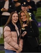 15 November 2018; Abbie, left, and Karen Whelan during the International Friendly match between Republic of Ireland and Northern Ireland at the Aviva Stadium in Dublin. Photo by Stephen McCarthy/Sportsfile