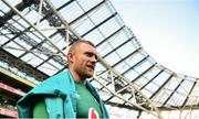 16 November 2018; Keith Earls during the Ireland Rugby Captain's Run at the Aviva Stadium in Dublin. Photo by David Fitzgerald/Sportsfile