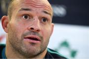 16 November 2018; Ireland captain Rory Best during a Press Conference at the Aviva Stadium in Dublin. Photo by David Fitzgerald/Sportsfile