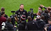 16 November 2018; Captain Kieran Read during a pitch side Press Conference at New Zealand Rugby Captain's Run at the Aviva Stadium in Dublin. Photo by Matt Browne/Sportsfile