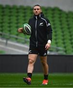 16 November 2018; TJ Perenara during the New Zealand Rugby Captain's Run at the Aviva Stadium in Dublin. Photo by David Fitzgerald/Sportsfile