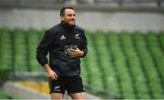 16 November 2018; Ben Smith during the New Zealand Rugby Captain's Run at the Aviva Stadium in Dublin. Photo by David Fitzgerald/Sportsfile